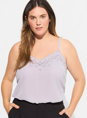 Sophie Georgette Embroidered Cami