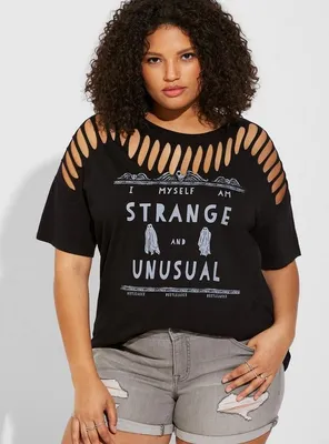 Beetlejuice Relaxed Fit Cotton Crew Tee
