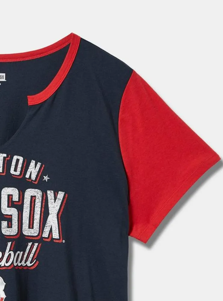 Plus Size - MLB Houston Astros Classic Fit Cotton Notch Tee - Torrid