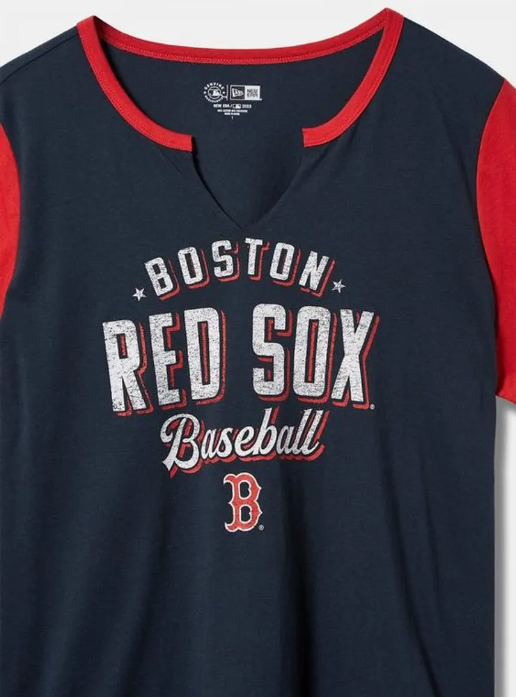 MLB Boston Red Sox Classic Fit Cotton Notch Tee