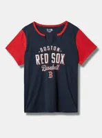 Plus Size - MLB Houston Astros Classic Fit Cotton Notch Tee - Torrid