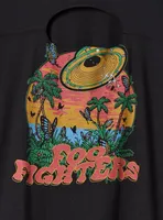 Foo Fighters Classic Fit Cotton Keyhole Tee