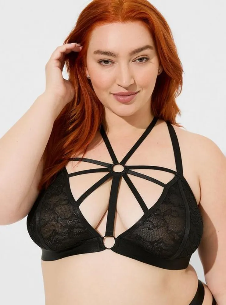 Sultry Lace Caged Bralette