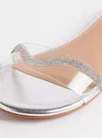 Lucite Slide Sandal (WW)