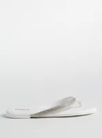 Tubular Embellished Flip Flop (WW