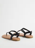 Stretch T-Strap Slide (WW