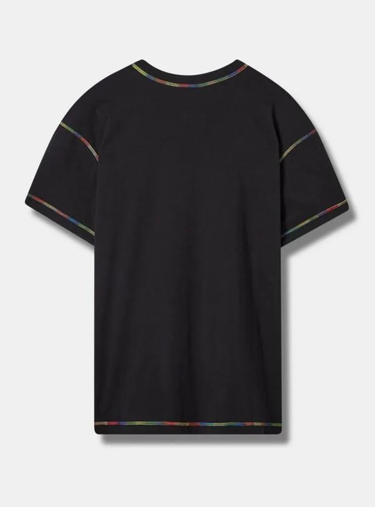 Pride Relaxed Fit Cotton Crew Neck Tee