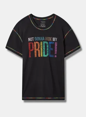 Pride Relaxed Fit Cotton Crew Neck Tee