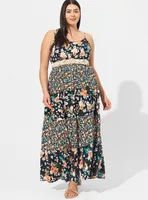 Maxi Challis Tiered Dress