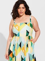 Midi Washable Challis Sundress