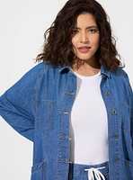Denim Raglan Chore Jacket