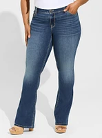 Luxe Slim Boot Super Stretch Mid-Rise Jean