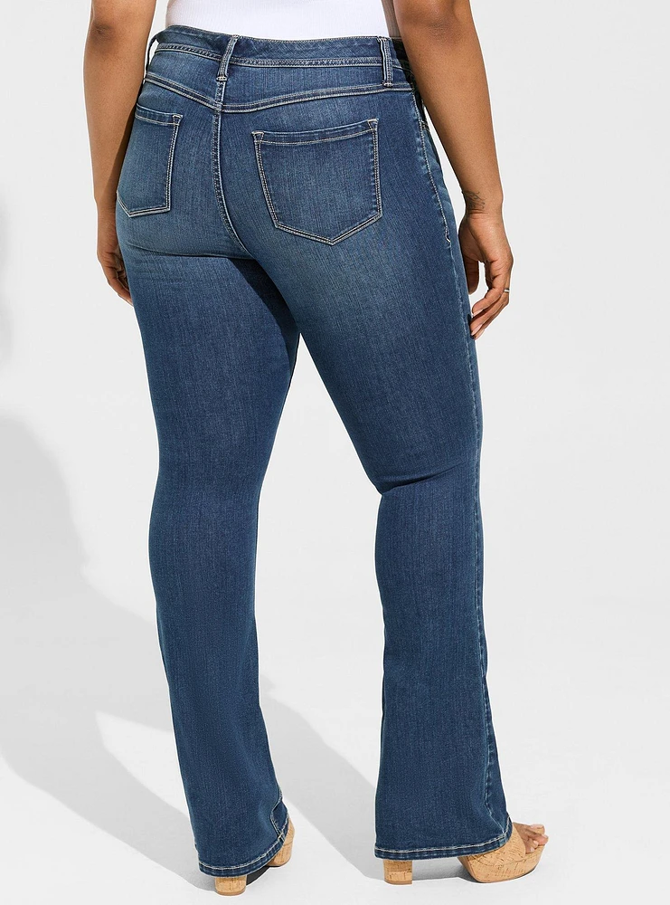 Luxe Slim Boot Super Stretch Mid-Rise Jean