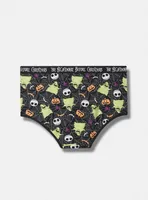 Disney The Nightmare Before Christmas Brief Mid Rise Cotton Panty