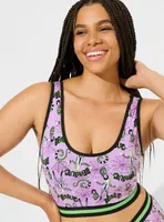 Beetlejuice Cotton Scoop Neck Bralette