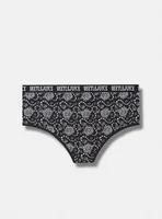 Beetlejuice Strange And Unusual Cheeky Mid Rise Cotton Panty