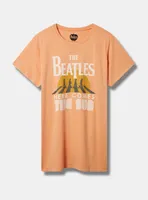 The Beatles Classic Fit Cotton Crew Tunic Tee