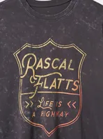 Rascal Flatts Relaxed Fit Cotton Boxy Tee