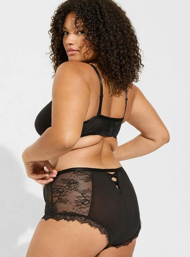 TORRID Retro Lace Cheeky with Up Detail