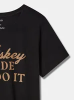 Whiskey Slim Fit Signature Jersey Crew Neck Tee