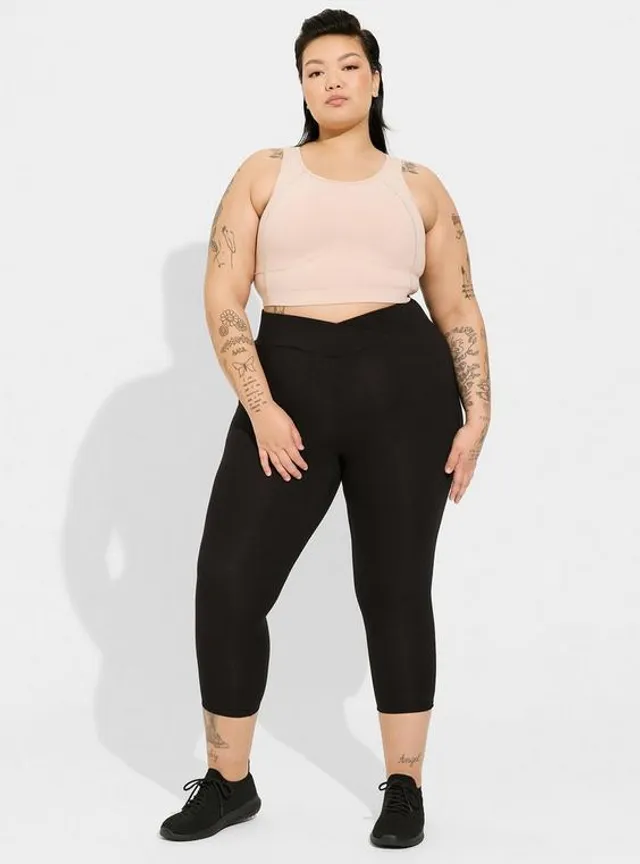 TORRID Crop Crossover Waist Premium Legging