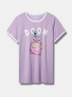 Invader Zim Classic Fit Cotton Ringer Tee
