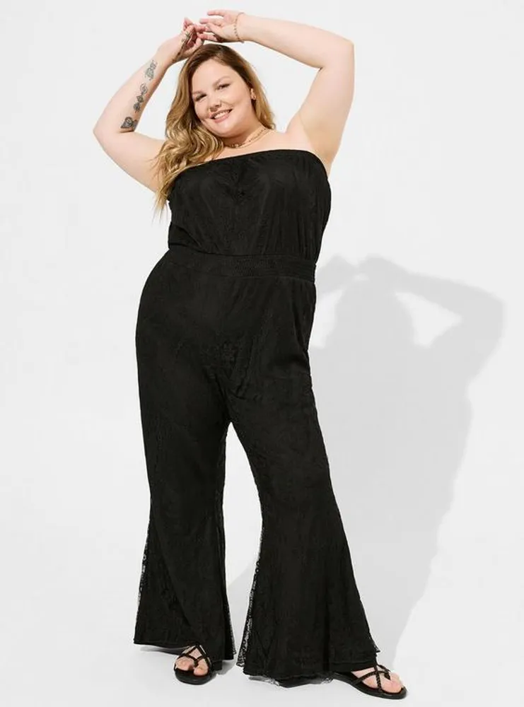 Plus Size - Mesh Flare Pant - Torrid