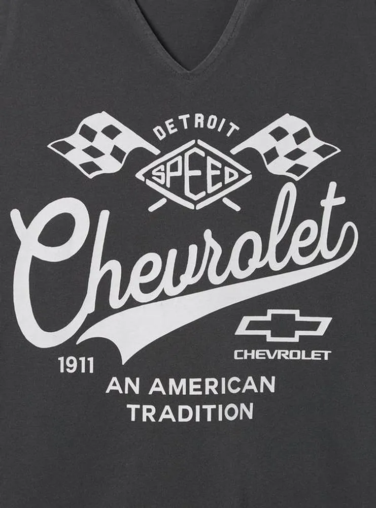 Chevrolet Classic Fit Cotton Split Neck Tank