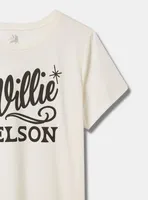 Willie Nelson Classic Fit Cotton Crew Tee