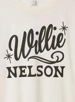 Willie Nelson Classic Fit Cotton Crew Tee