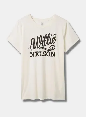 Willie Nelson Classic Fit Cotton Crew Tee