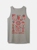 Selena Gomez Classic Fit Cotton Crew Tank