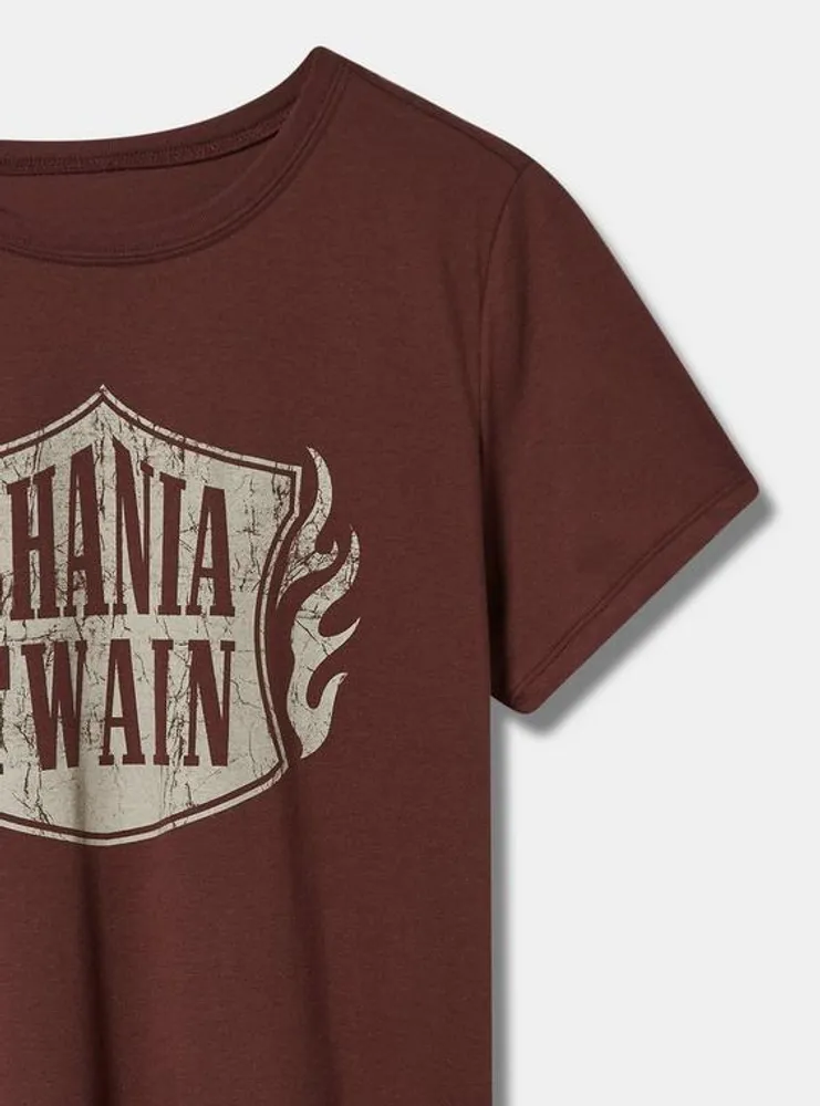 Shania Twain Classic Fit Cotton Crew Tee
