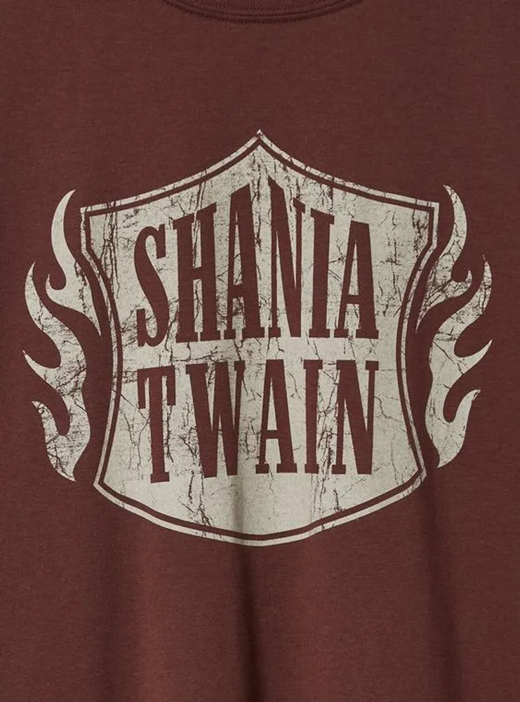 Shania Twain Classic Fit Cotton Crew Tee