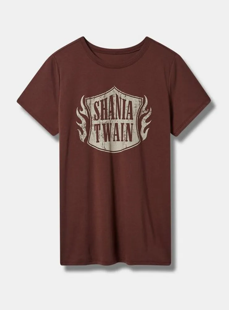 Shania Twain Classic Fit Cotton Crew Tee