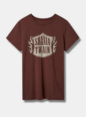 Shania Twain Classic Fit Cotton Crew Tee