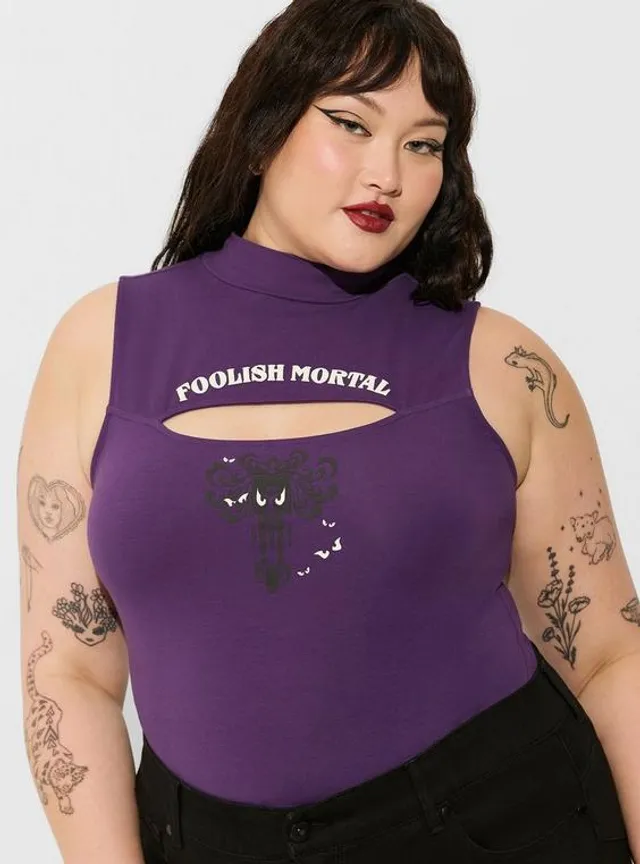 Plus Size - Disney Nightmare Before Christmas Cotton Scoop Neck Bralette -  Torrid