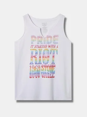 Pride Stonewall Classic Fit Cotton Notch Tank