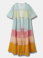 Festi Chiffon Tiered Kimono