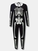 Skeleton Glow The Dark Long Sleeve Bodysuit