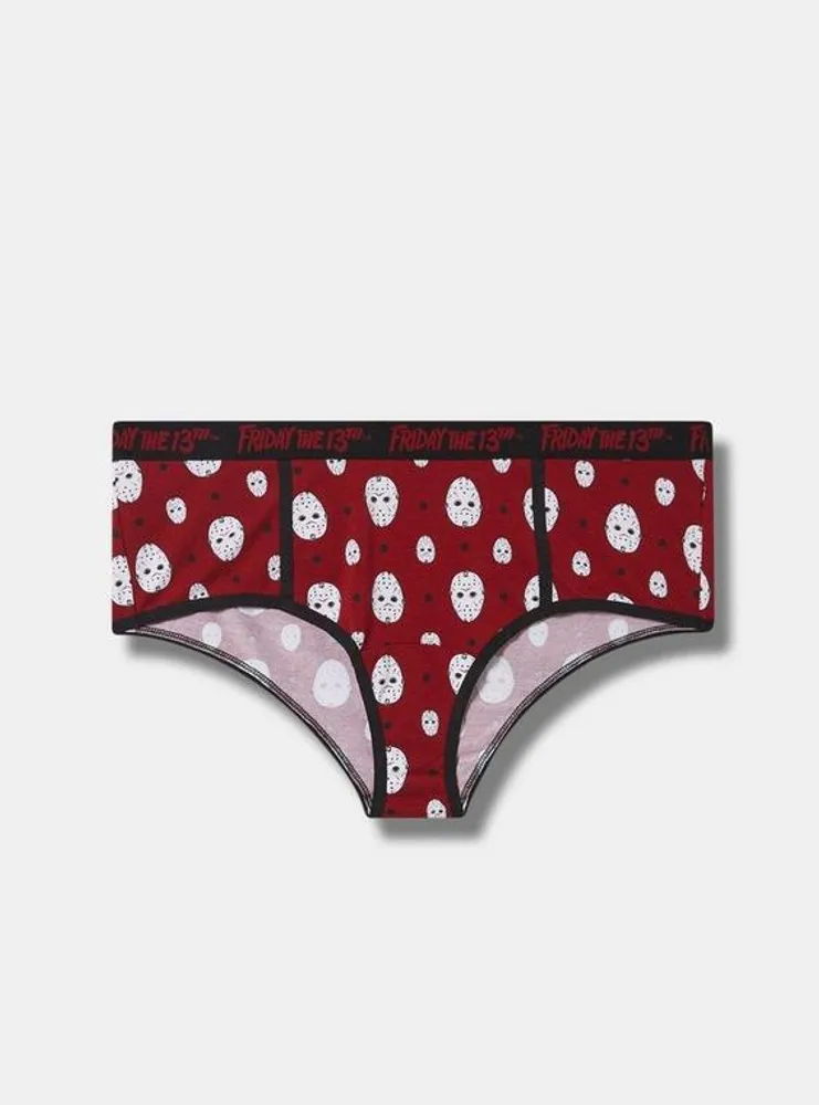 TORRID Friday The 13th Cheeky Mid Rise Cotton Panty