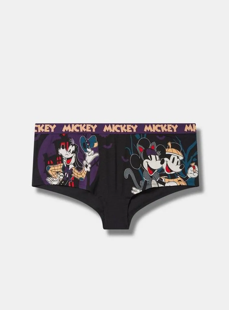Plus Size - Disney Minnie Mouse Mid Rise Cotton Cheeky Panty - Torrid
