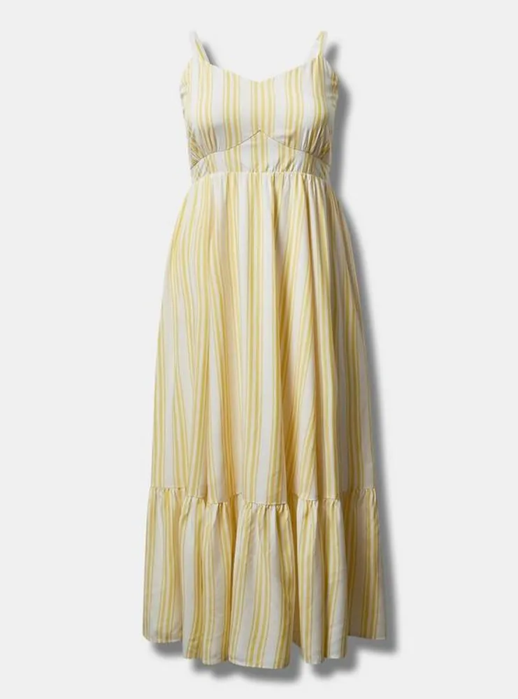 Maxi Challis Sleeveless Tiered Dress