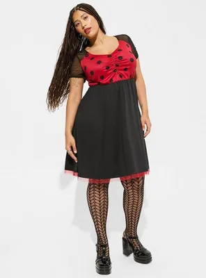 Ladybug Mini Dress
