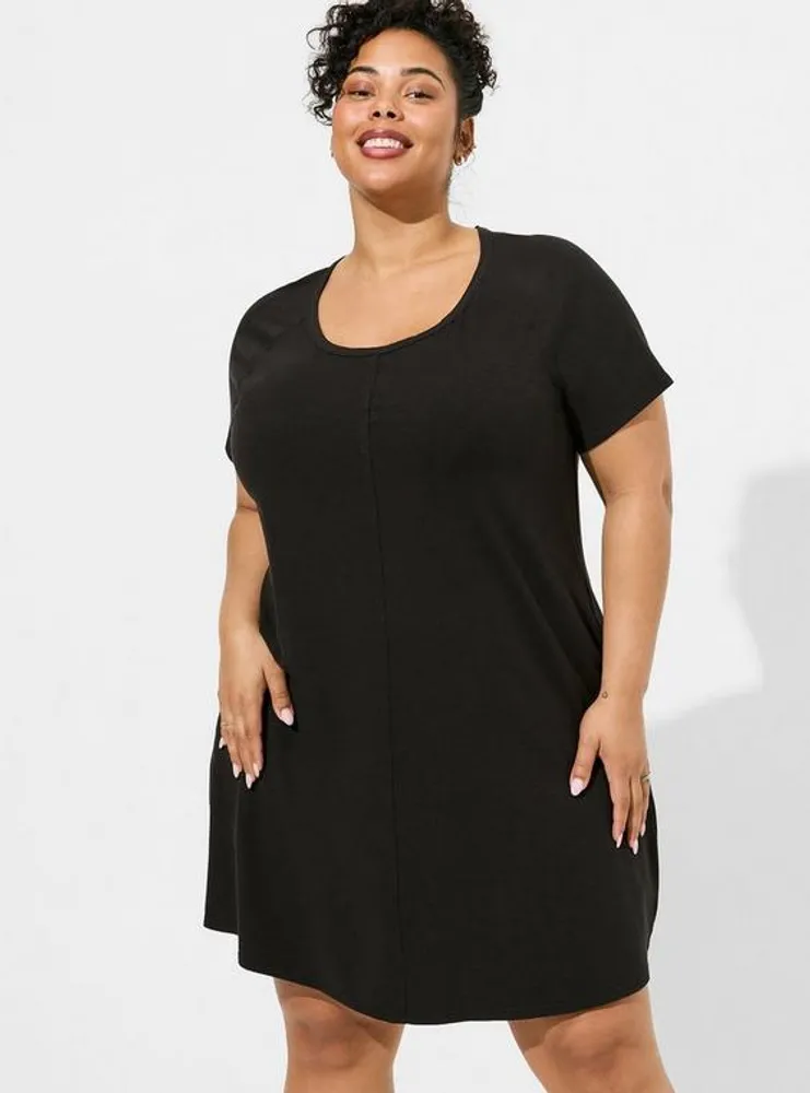 Plus Size - Mini Super Soft Shirt Dress - Torrid