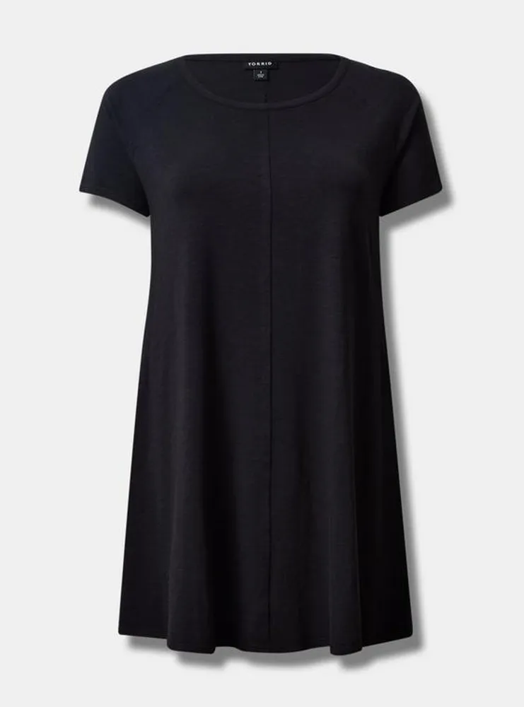 Mini Supersoft Raglan Swing Dress