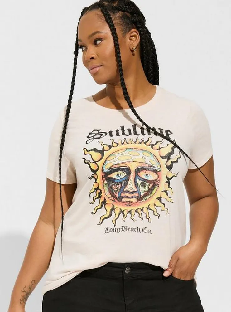 Sublime Classic Fit Cotton Crew Tee