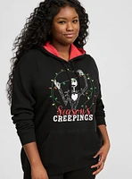 Disney Nightmare Before Christmas Cozy Fleece Light Up Hoodie