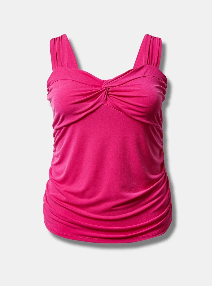 Studio Knit Sweetheart Twist Top