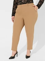 Relaxed Taper City Twill High-Rise Pant